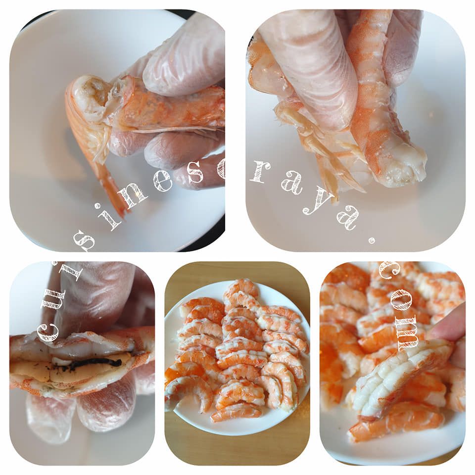 Gratin de crevettes et pommes de terre