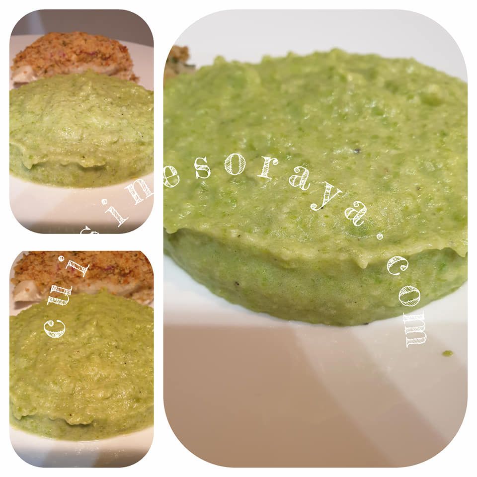 Purée de haricots vert