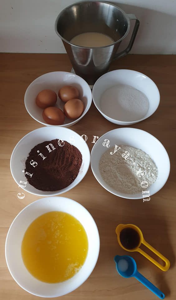 Gâteau magique au chocolat