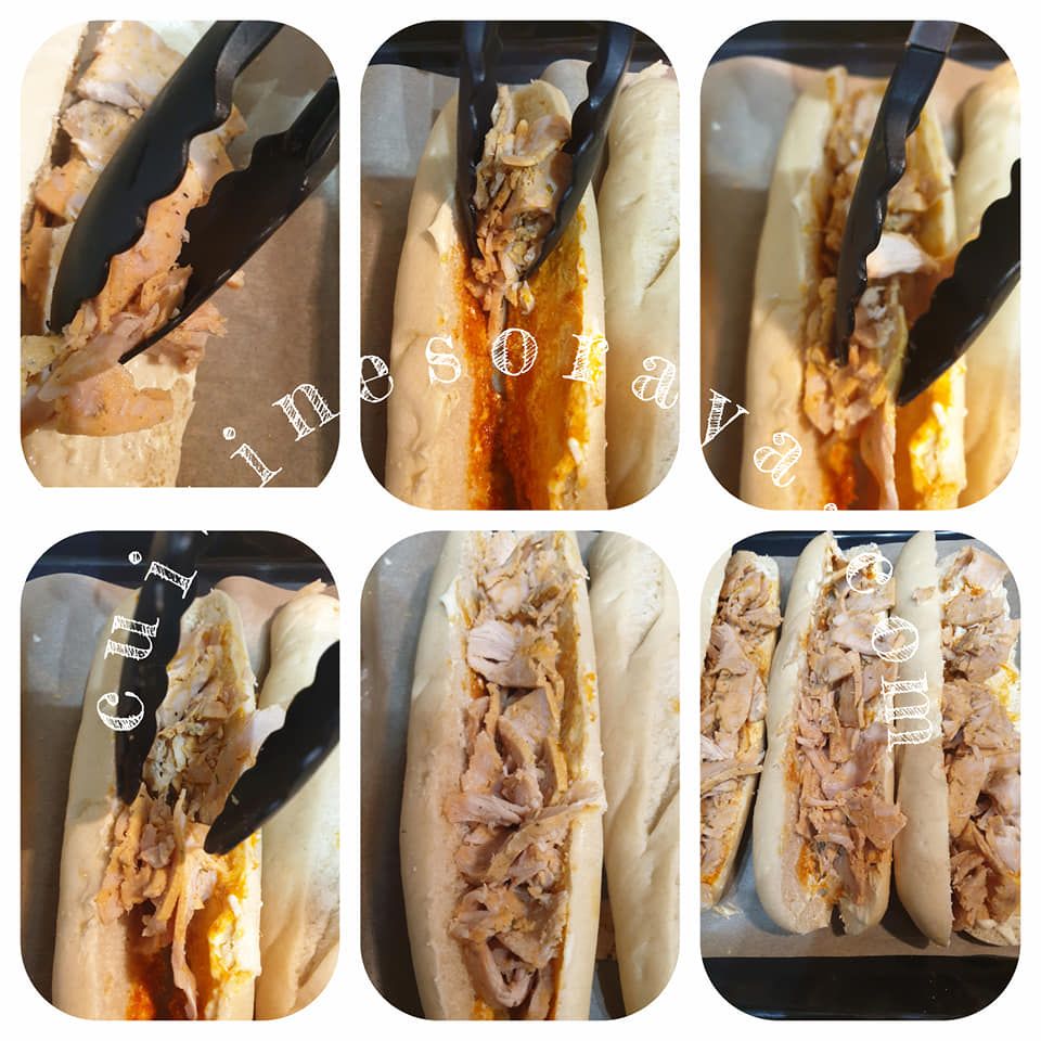 Sandwich Kebab au four express