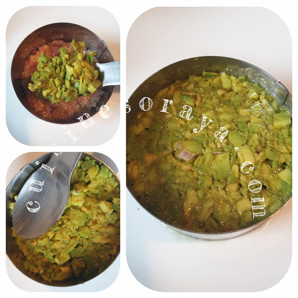 Tartare saumon avocat