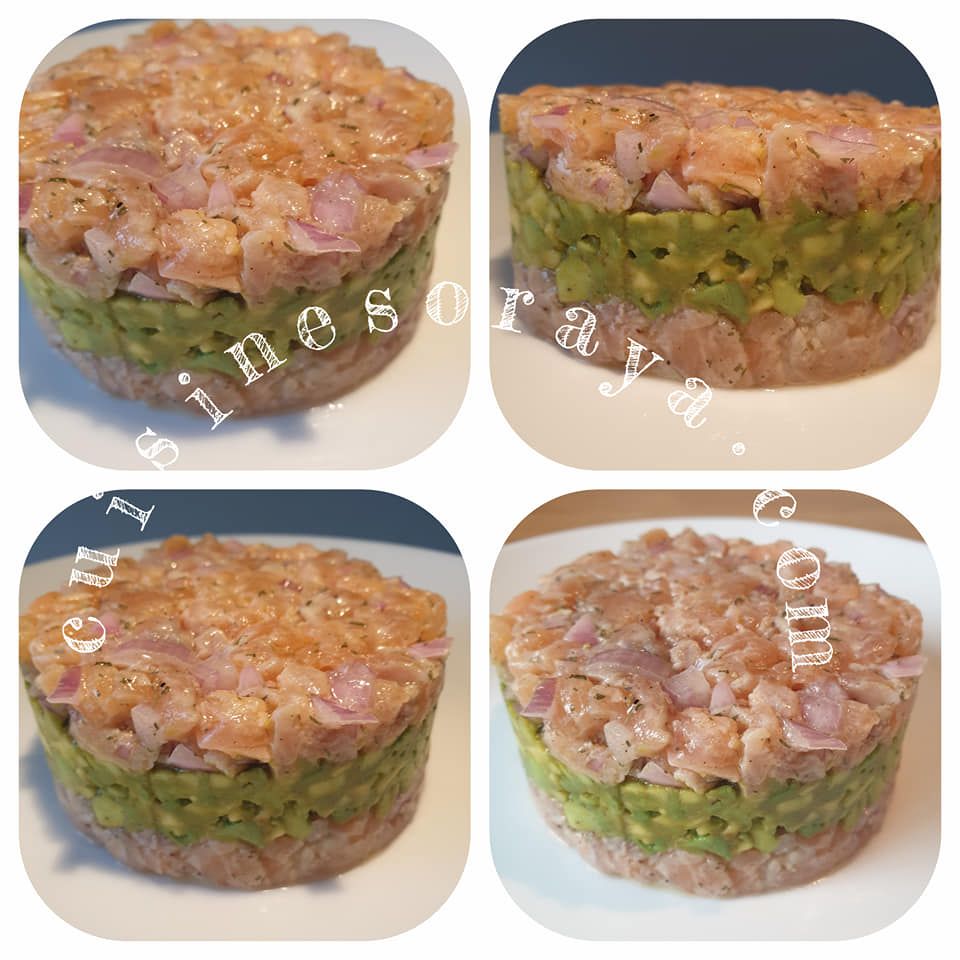 Tartare saumon avocat
