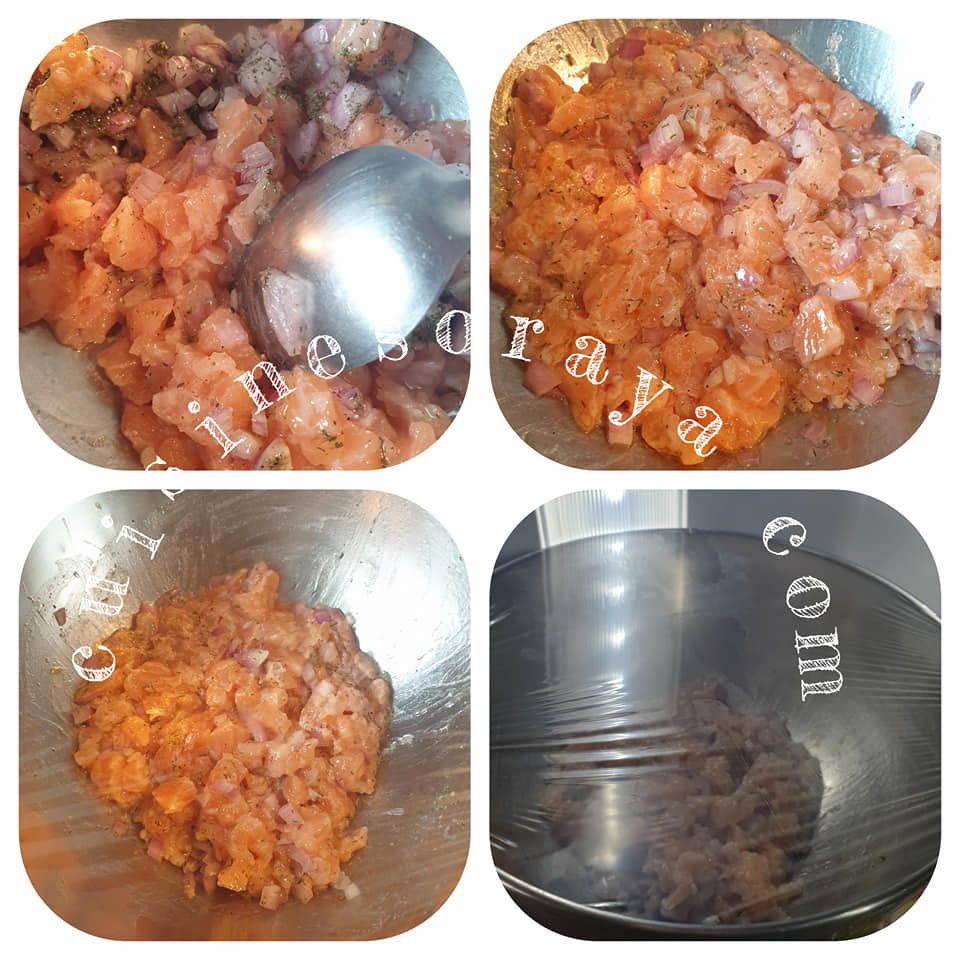 Tartare saumon avocat