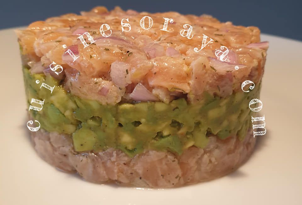 Tartare saumon avocat