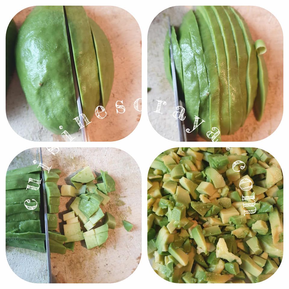 Tartare saumon avocat