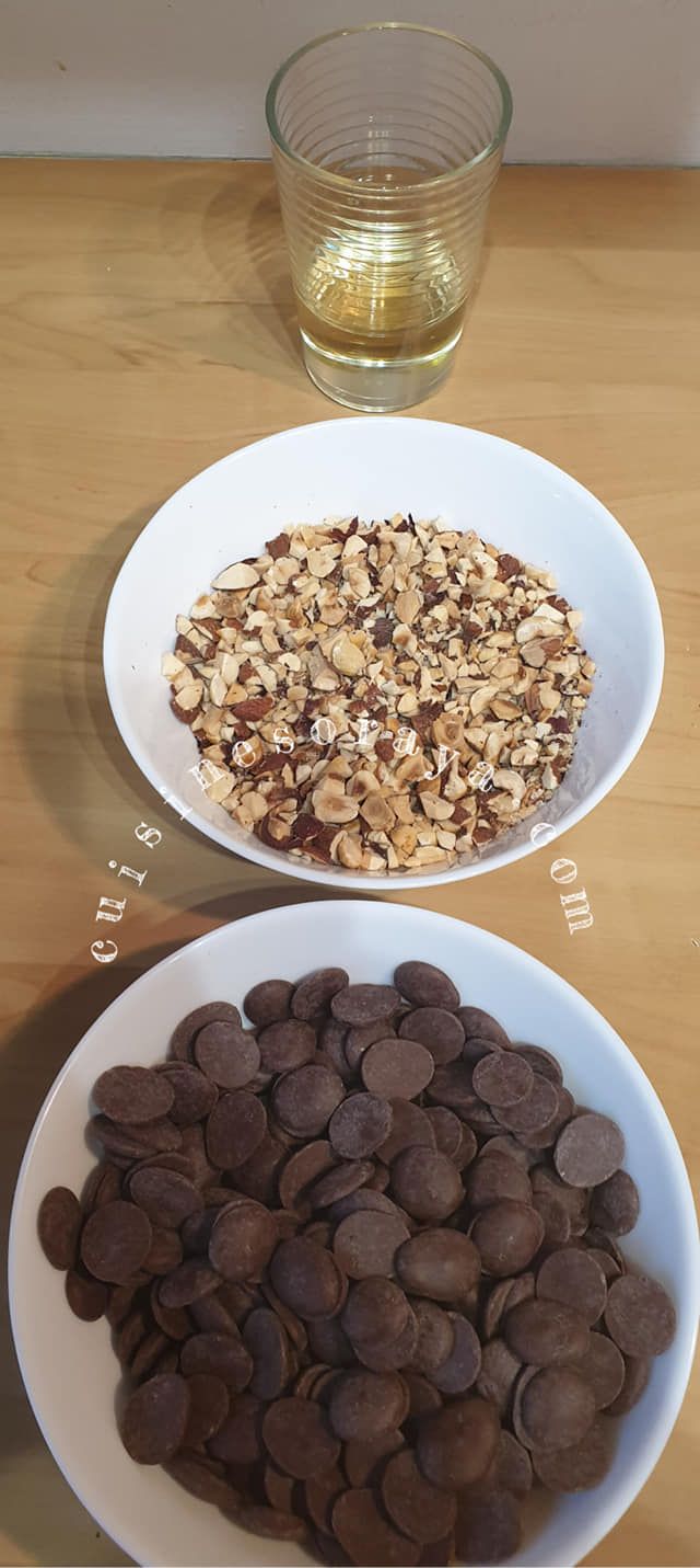 Cake marbré glaçage rocher