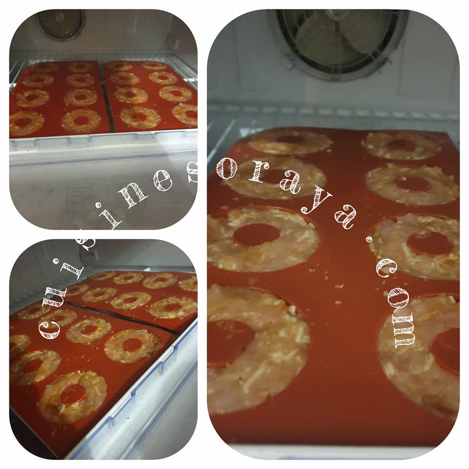 Donuts de poulet au fromage