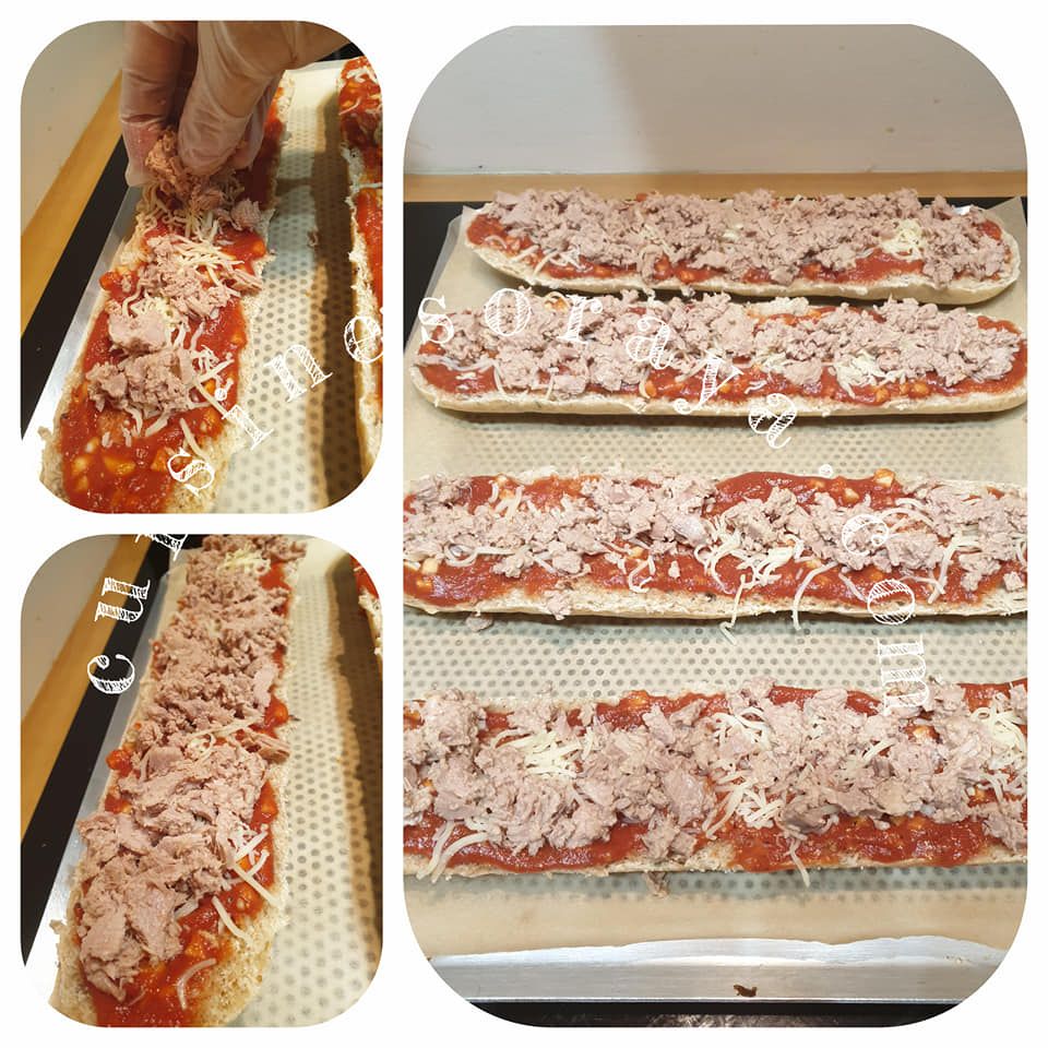 Baguette pizza express
