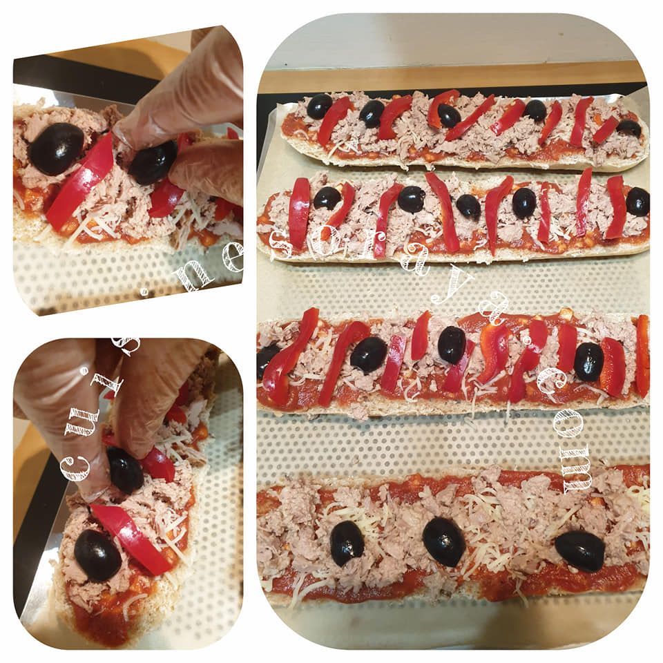 Baguette pizza express