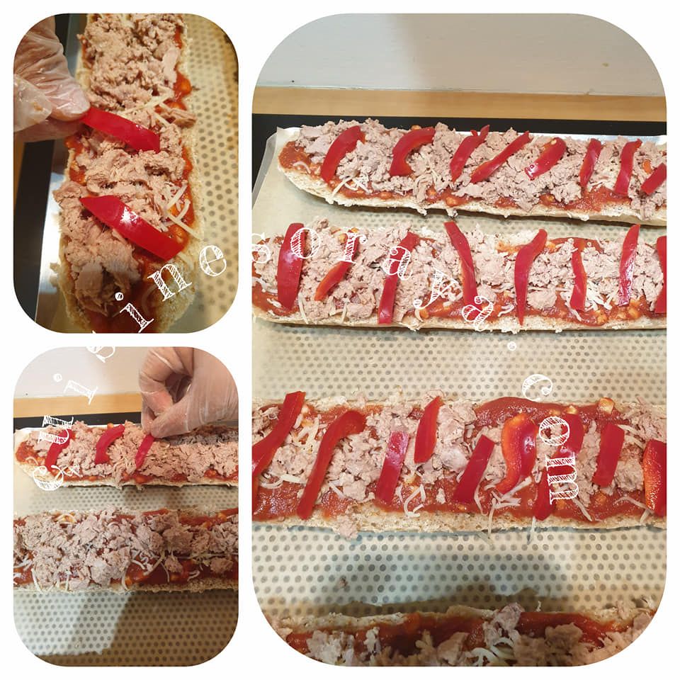 Baguette pizza express