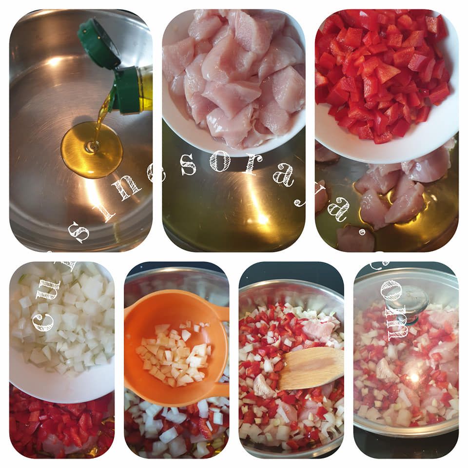 Poulet curry express