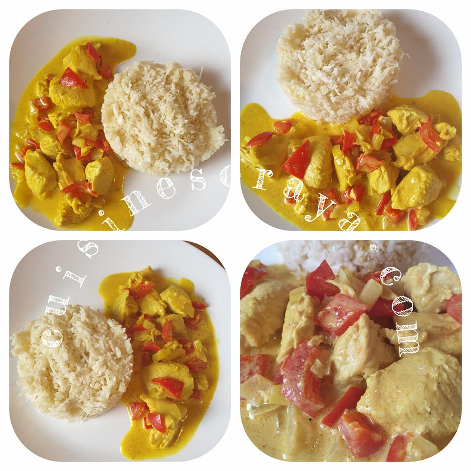 Poulet curry express