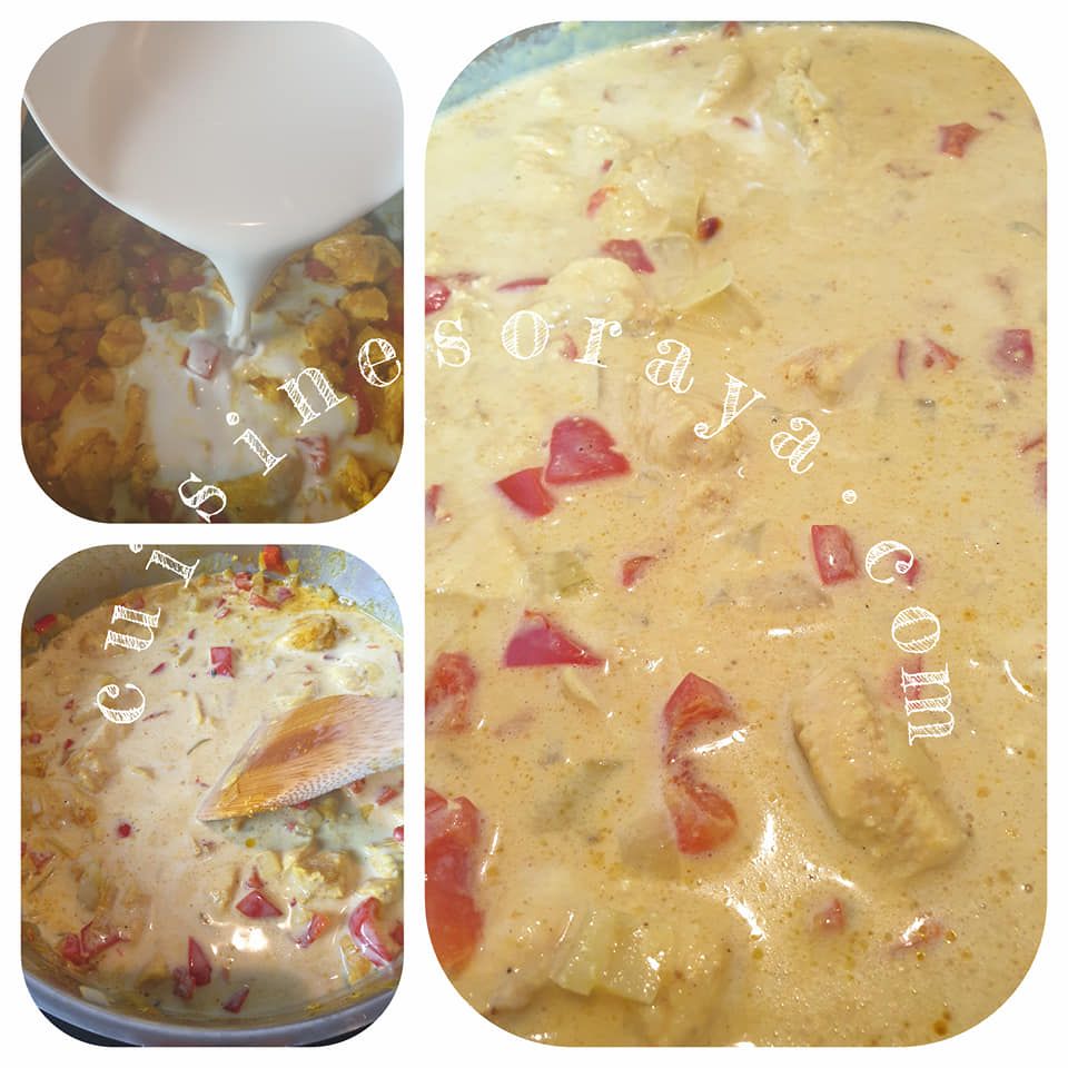 Poulet curry express