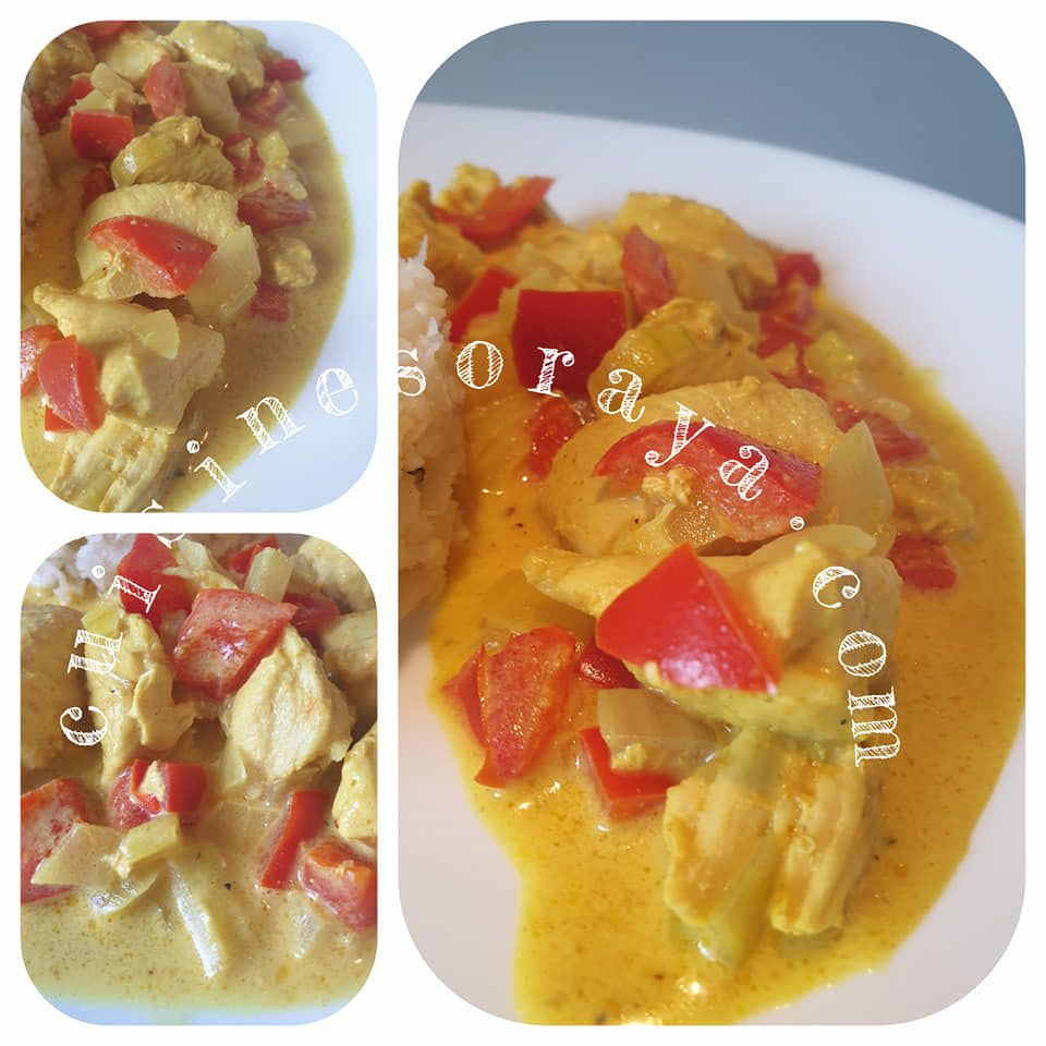 Poulet curry express