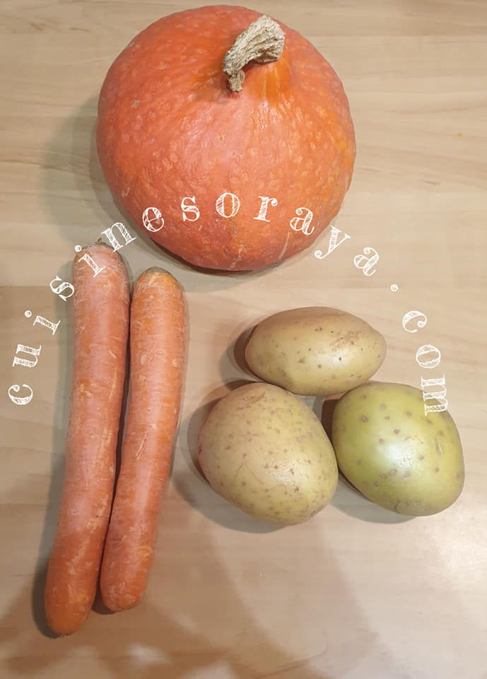 Hachis de potiron et poulet