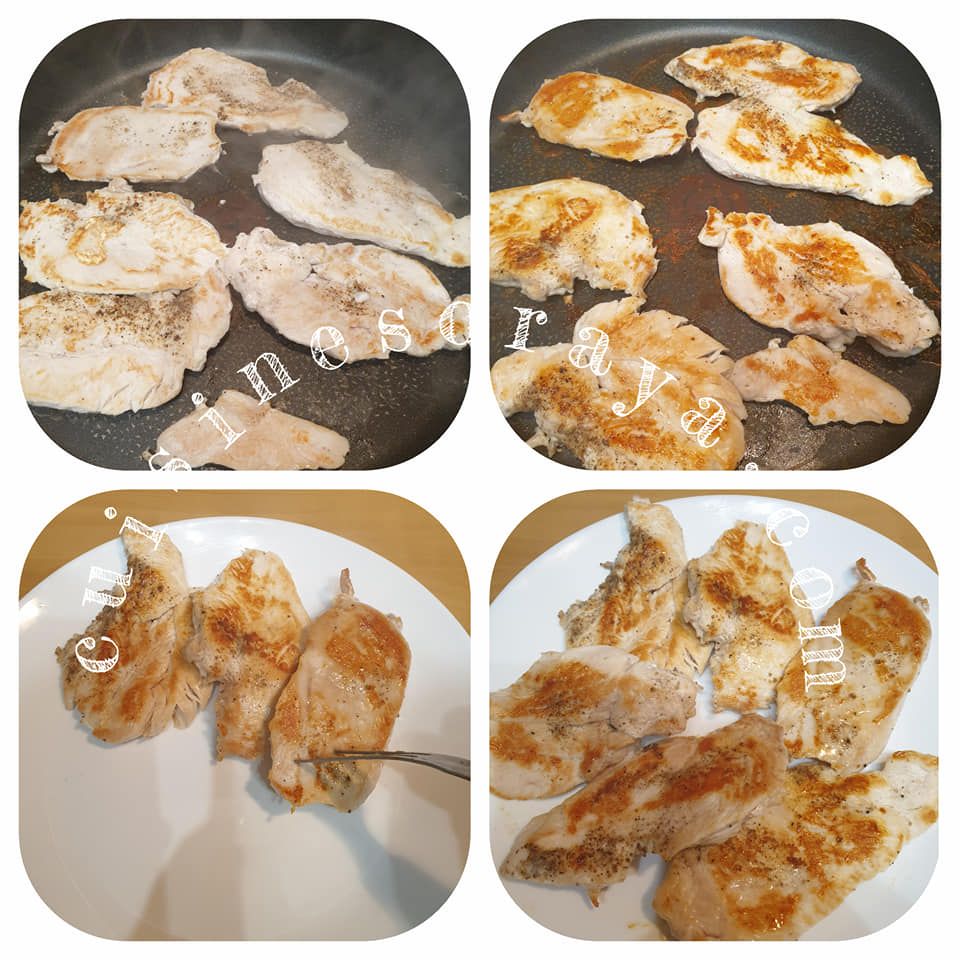 Hachis de potiron et poulet