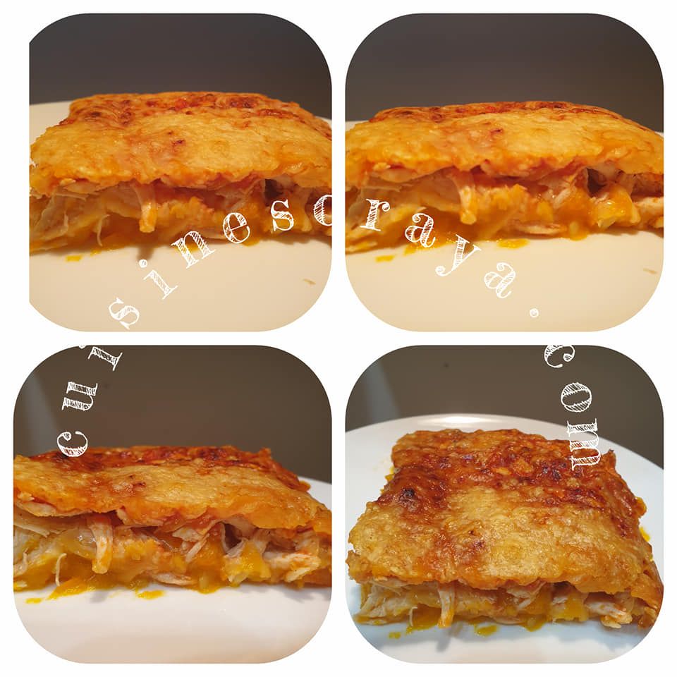 Hachis de potiron et poulet