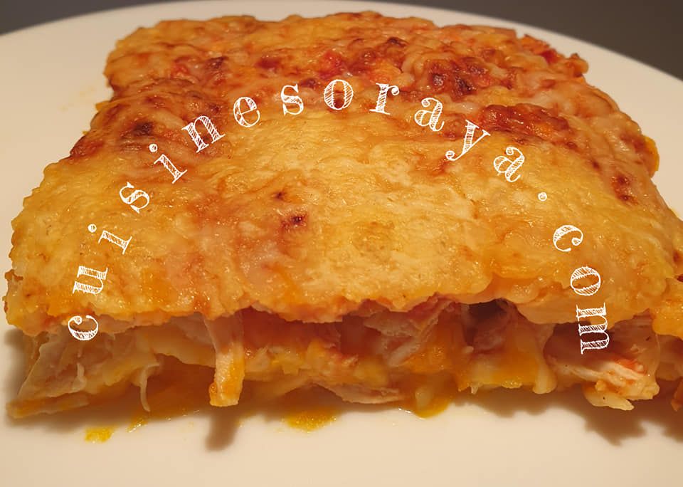 Hachis de potiron et poulet
