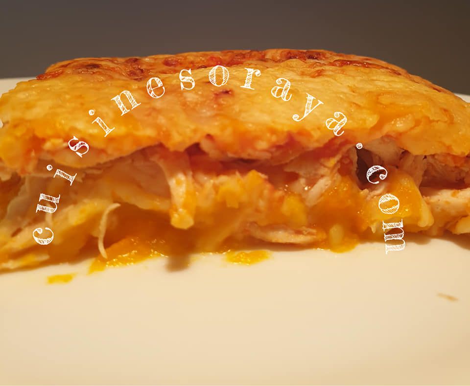 Hachis de potiron et poulet