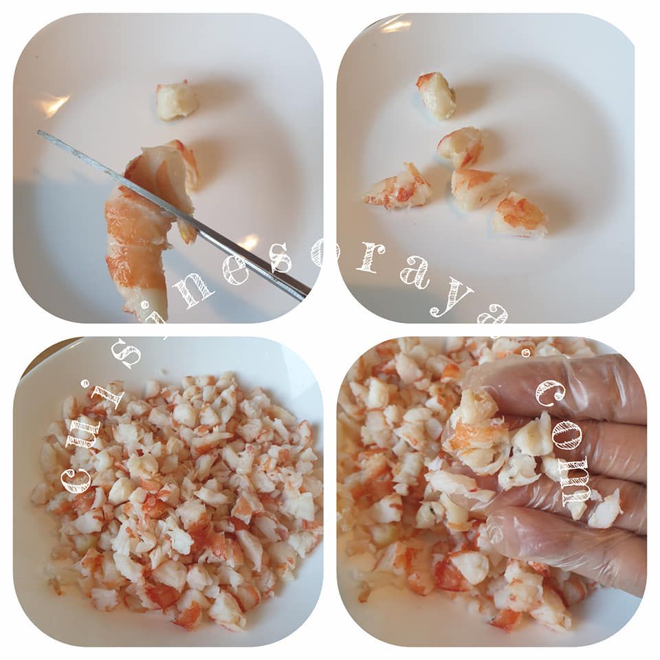 Tartare crevettes avocat