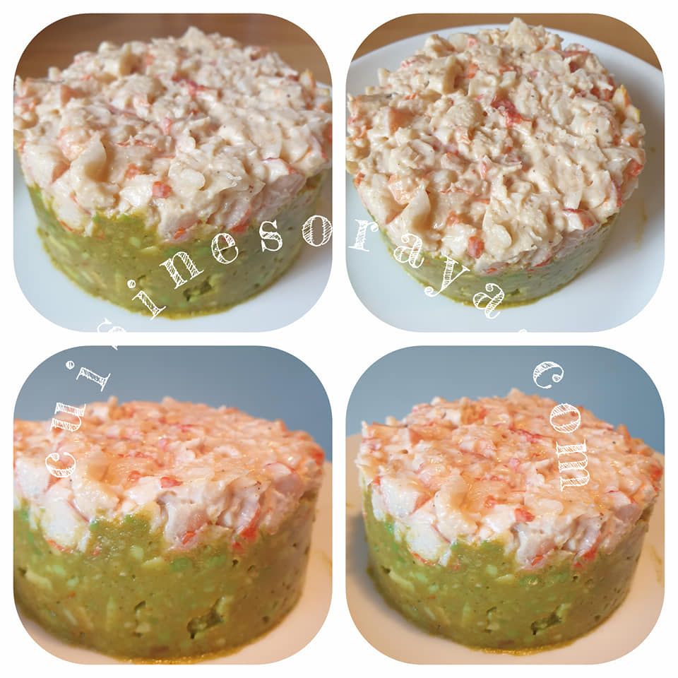 Tartare crevettes avocat