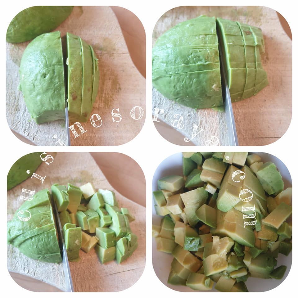 Tartare crevettes avocat