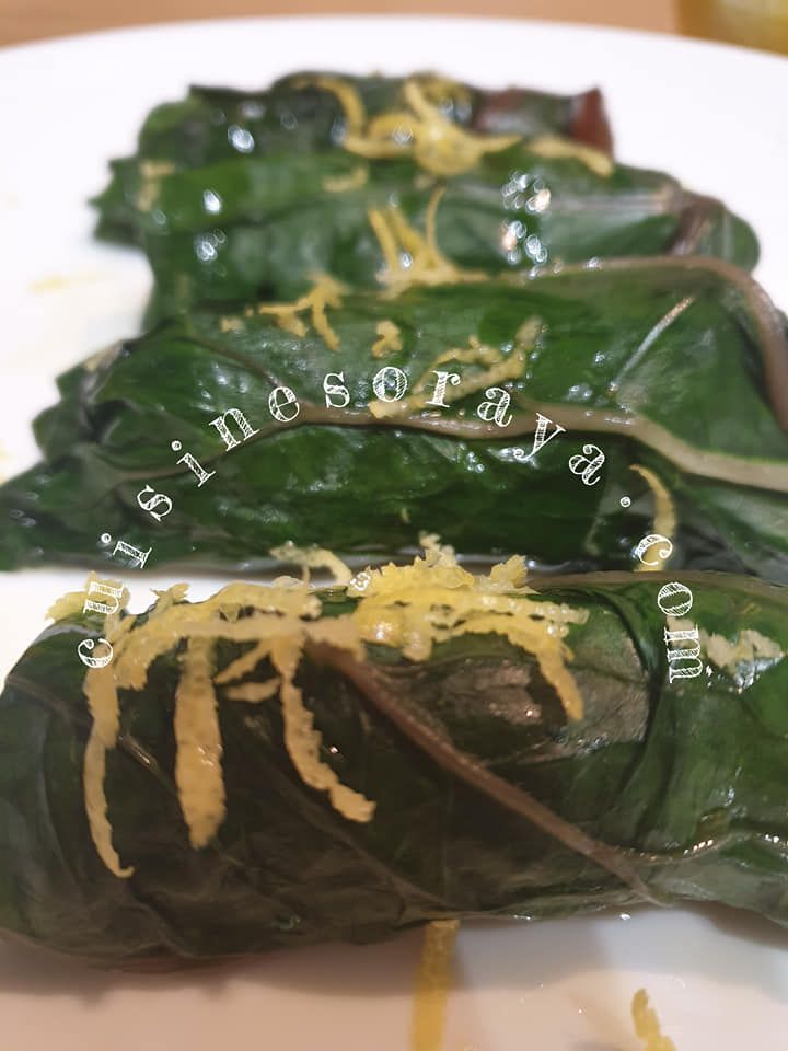 Dolmades aux feuilles de blette