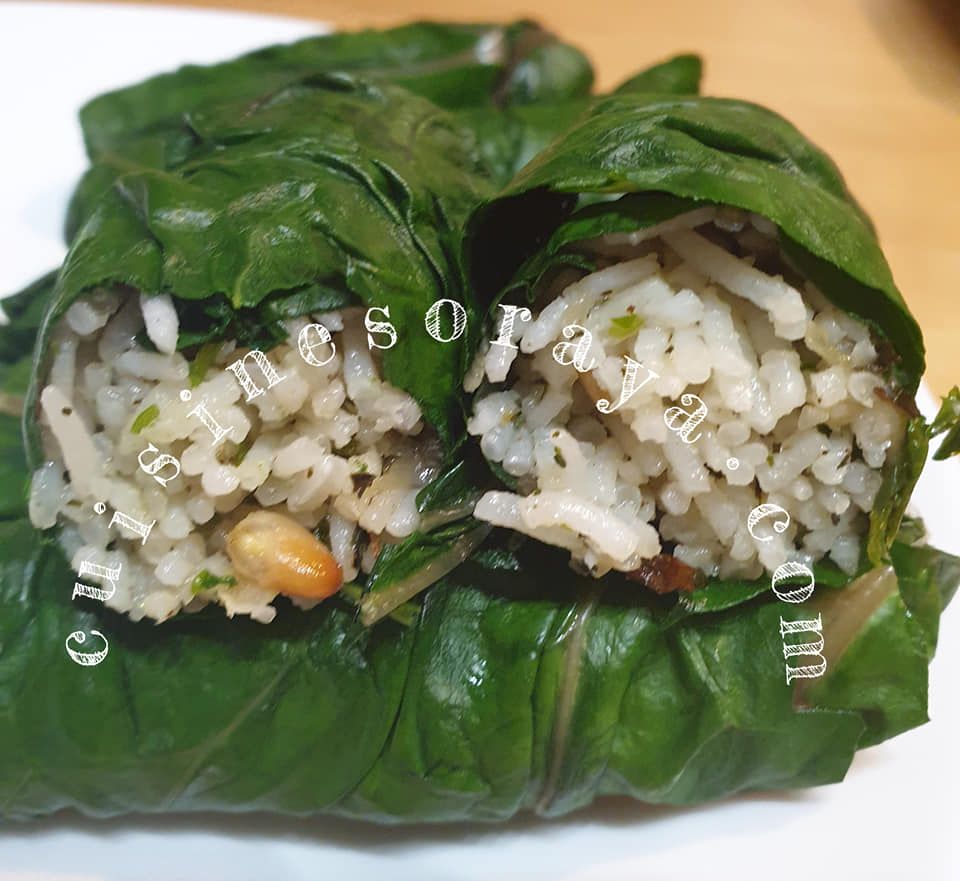 Dolmades aux feuilles de blette
