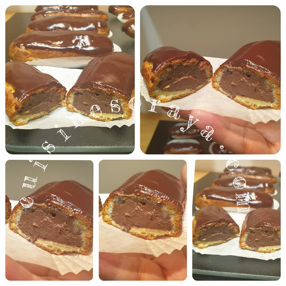 Eclairs au chocolat