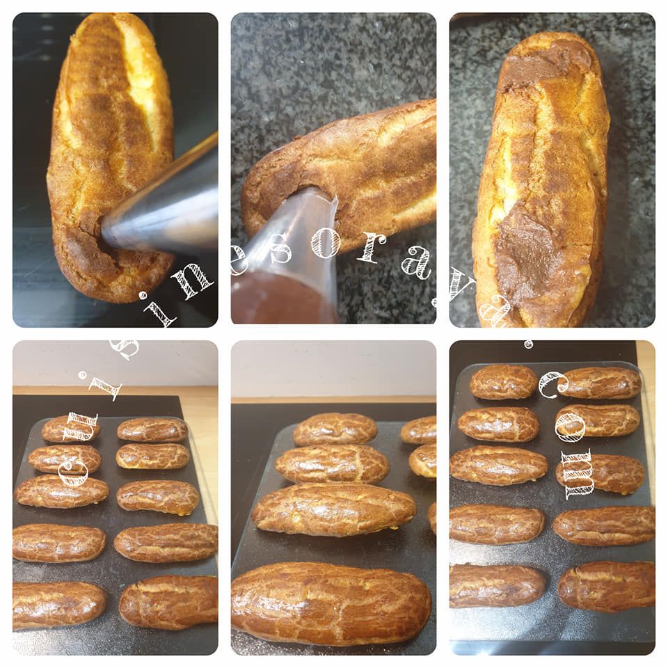 Eclairs au chocolat