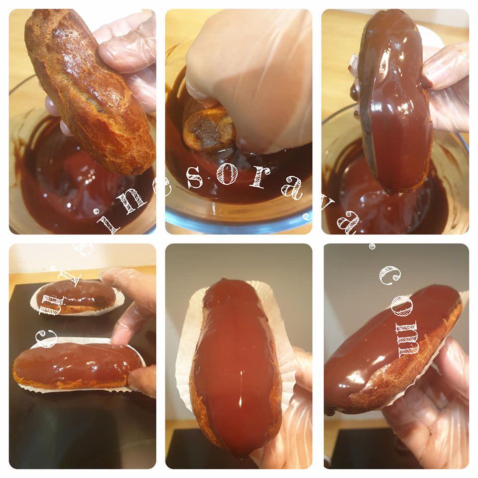 Eclairs au chocolat