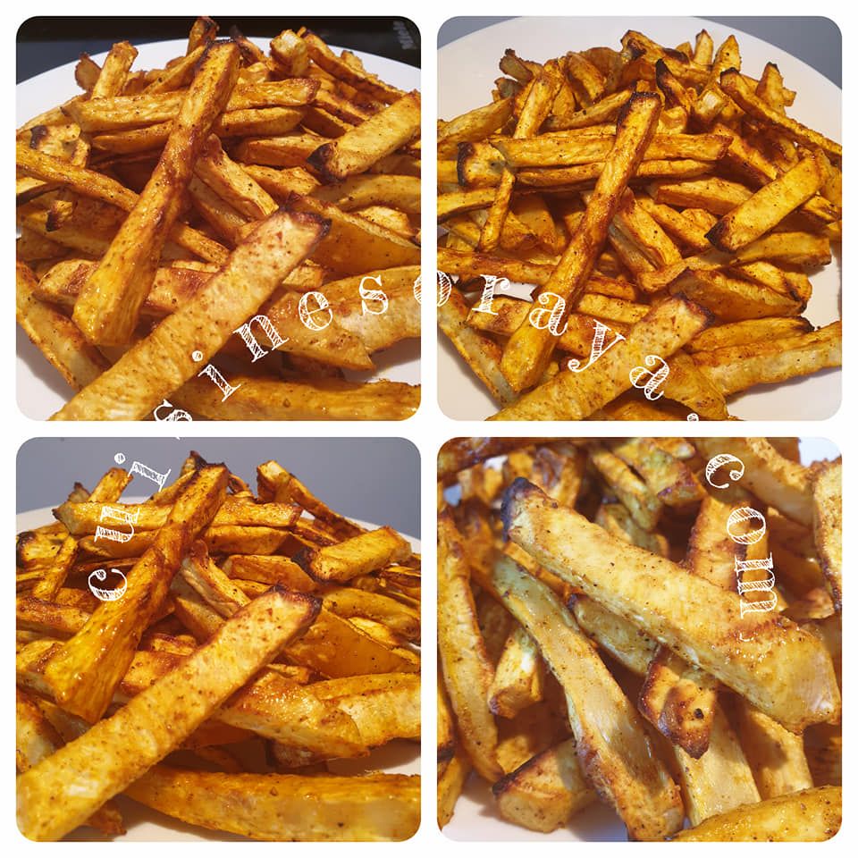 Frites de céleri rave