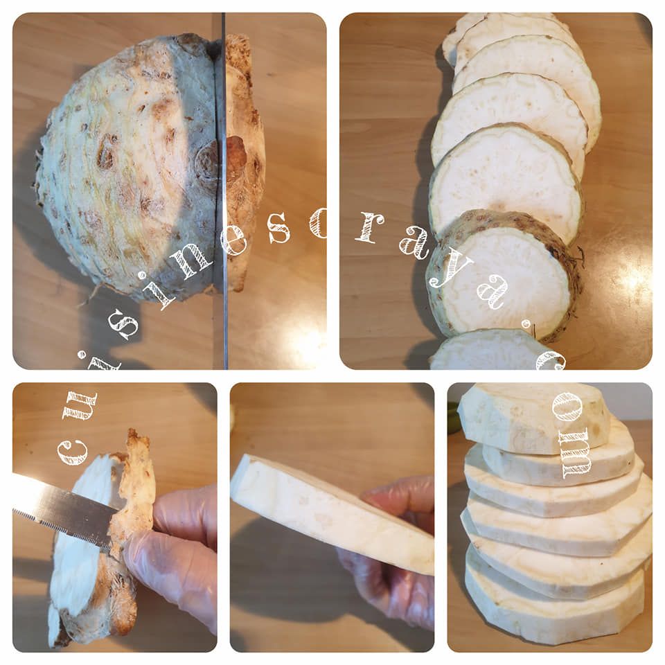 Frites de céleri rave
