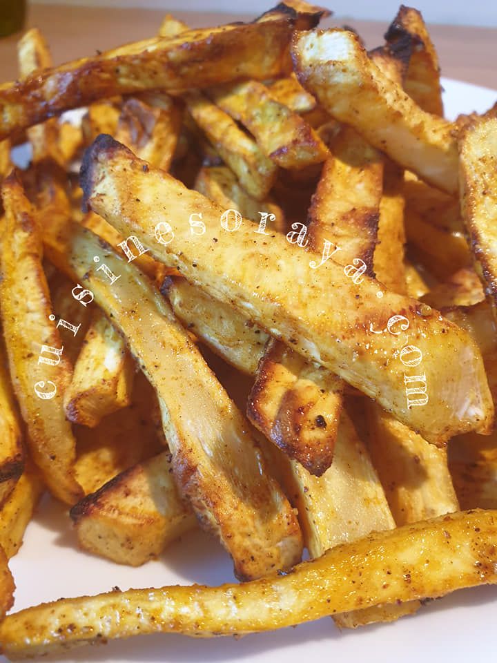 Frites de céleri rave