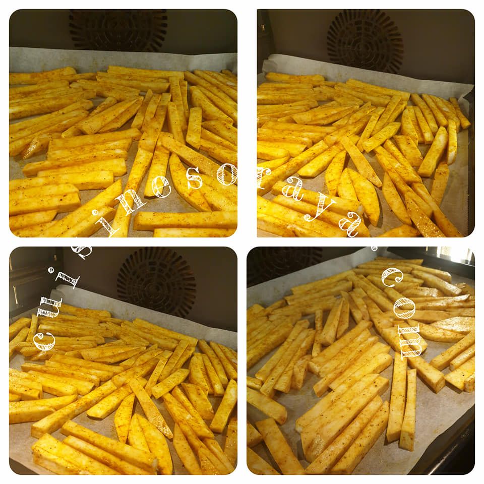 Frites de céleri rave