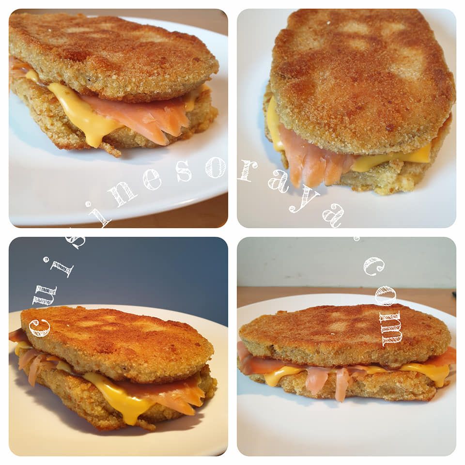 Croque aubergine