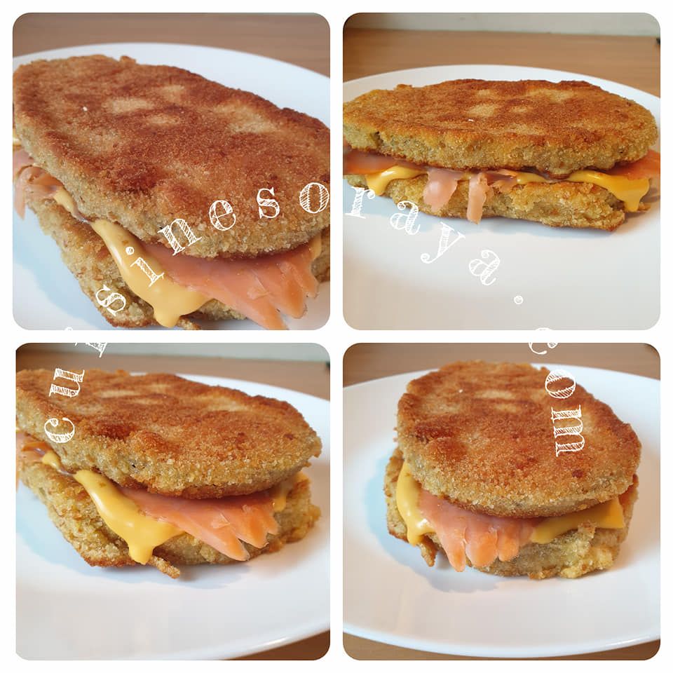 Croque aubergine