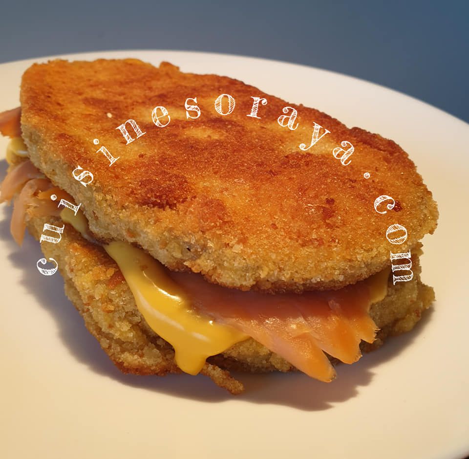 Croque aubergine