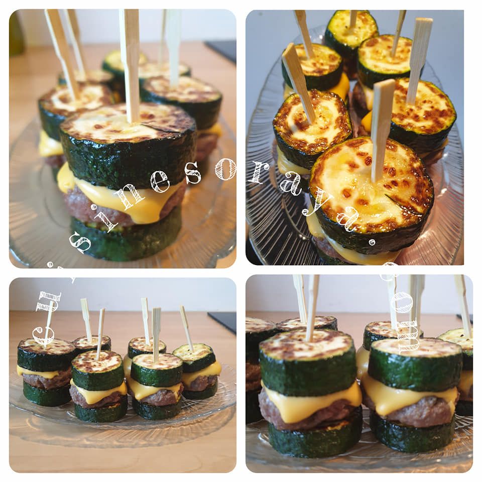 Mini burgers à la courgette