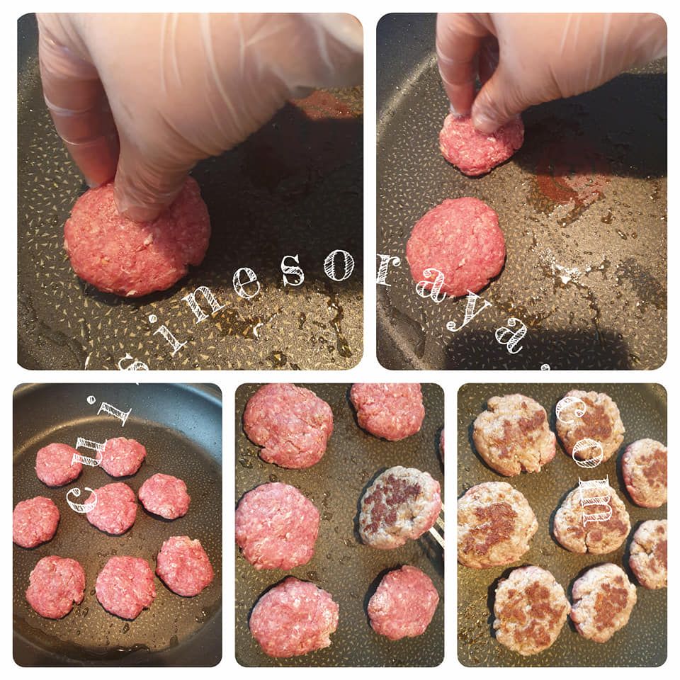 Mini burgers à la courgette
