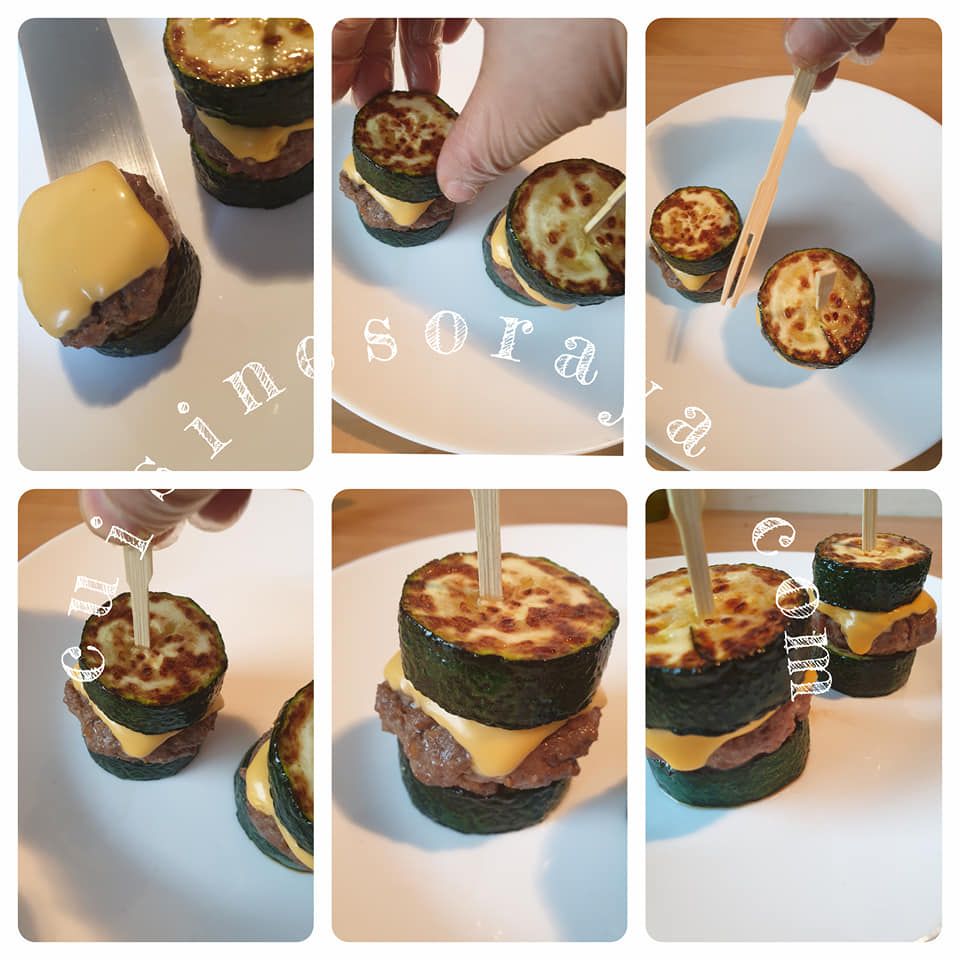 Mini burgers à la courgette