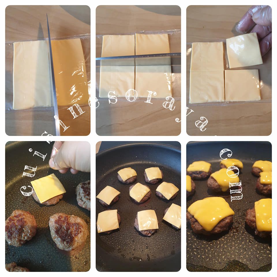 Mini burgers à la courgette