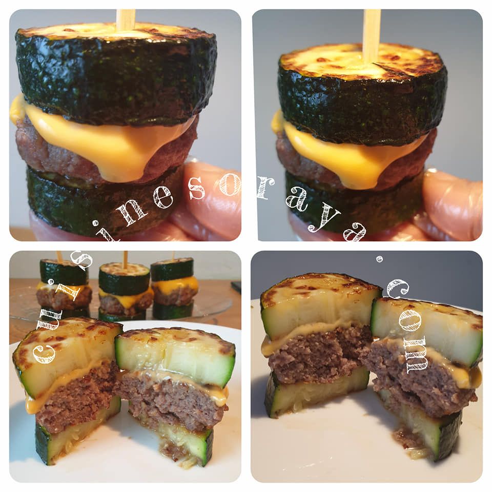 Mini burgers à la courgette