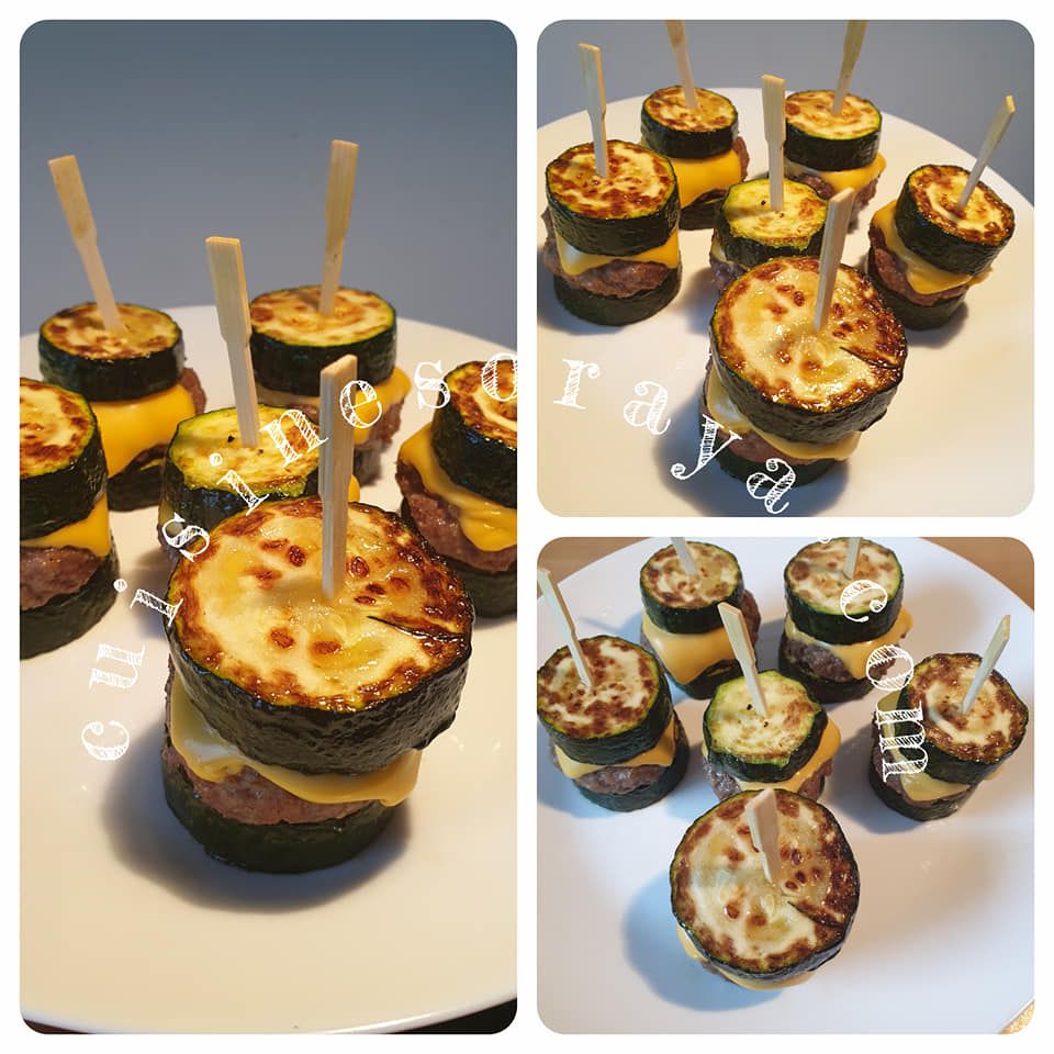 Mini burgers à la courgette
