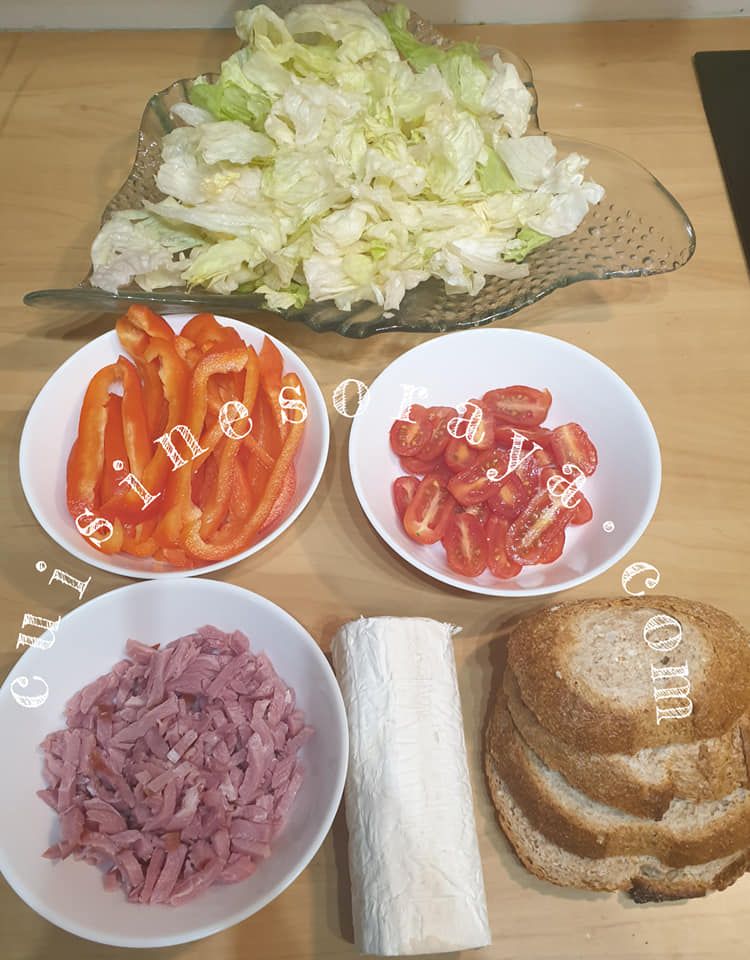 Salade de chèvre chaud
