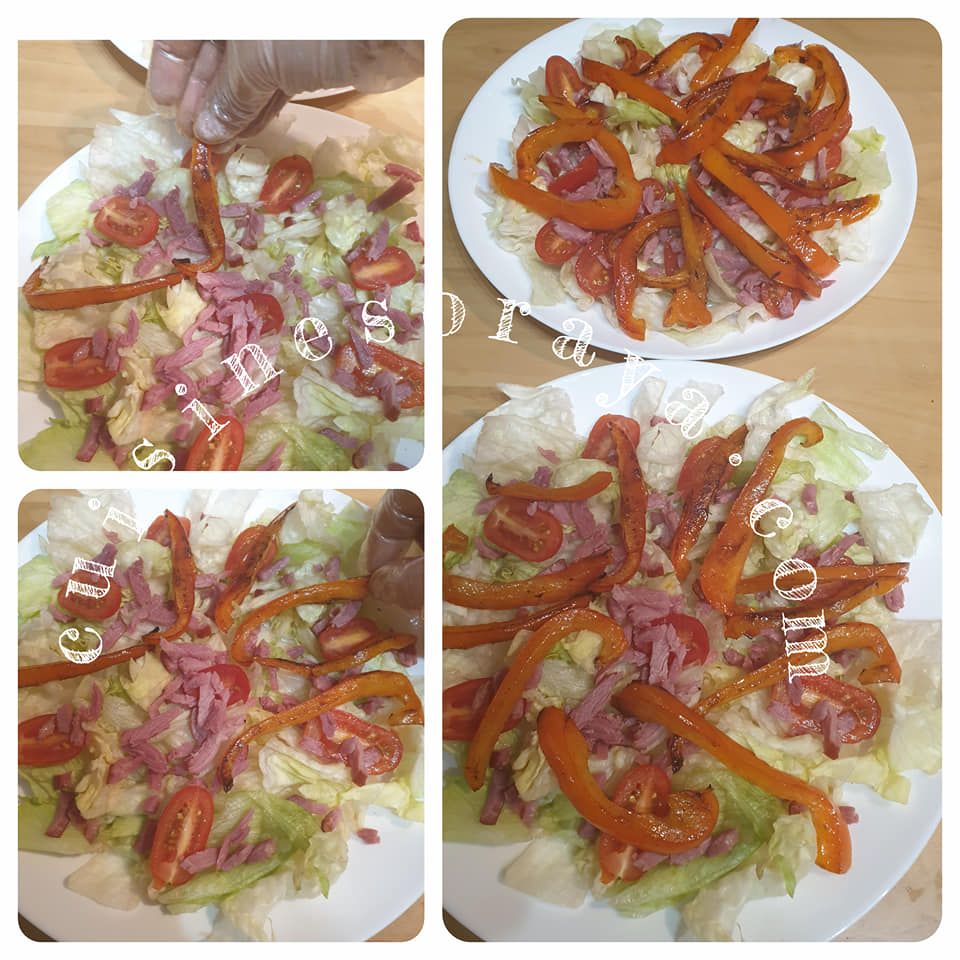 Salade de chèvre chaud
