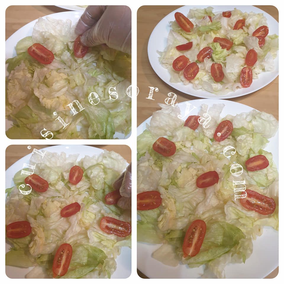 Salade de chèvre chaud