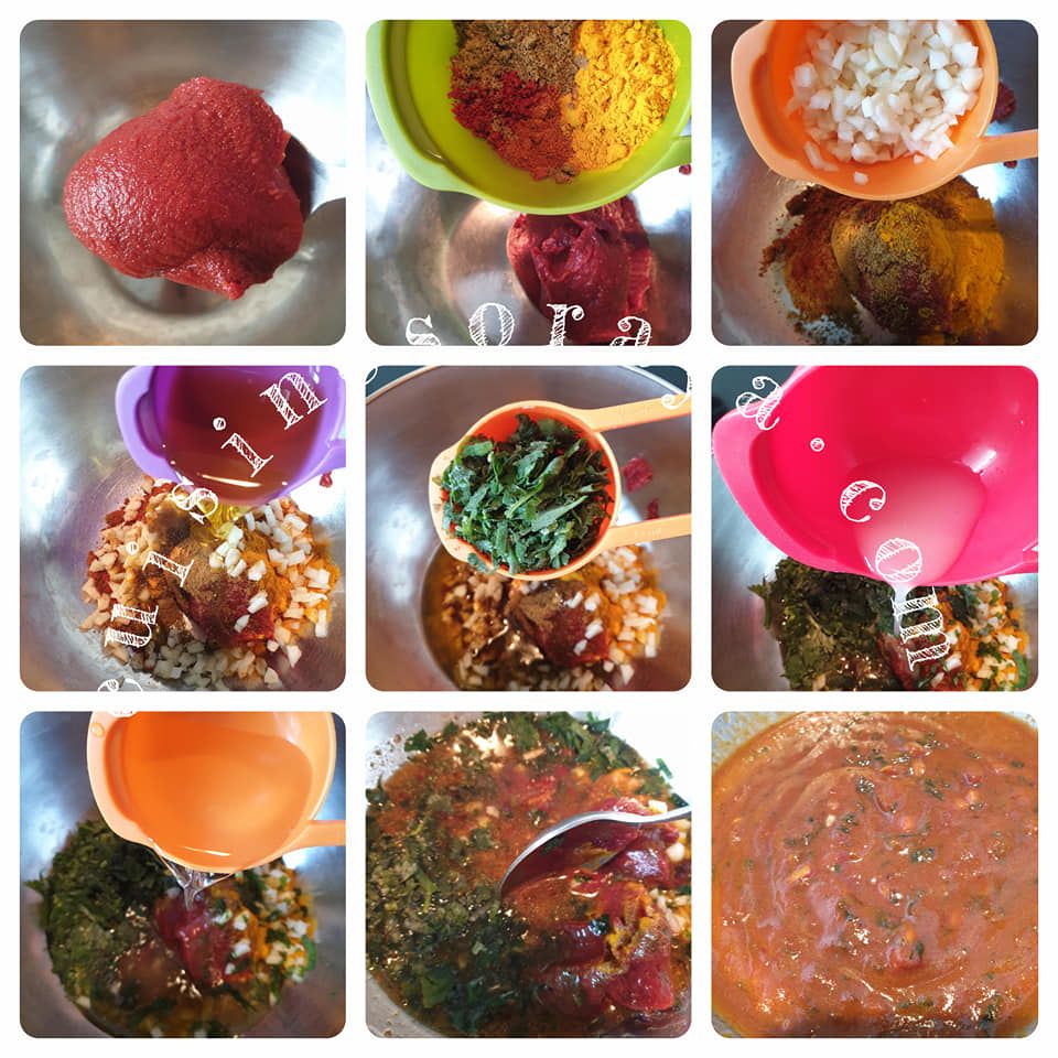 Tajine de cabillaud à la chermoula au four
