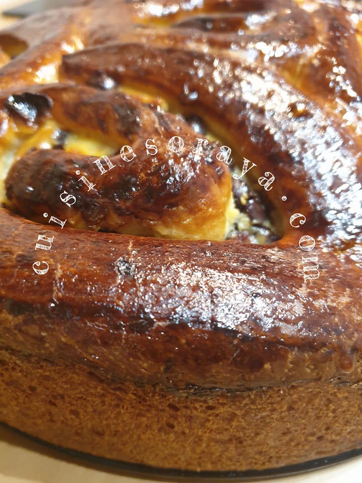 Chinois aux pépites de chocolat et raisins secs