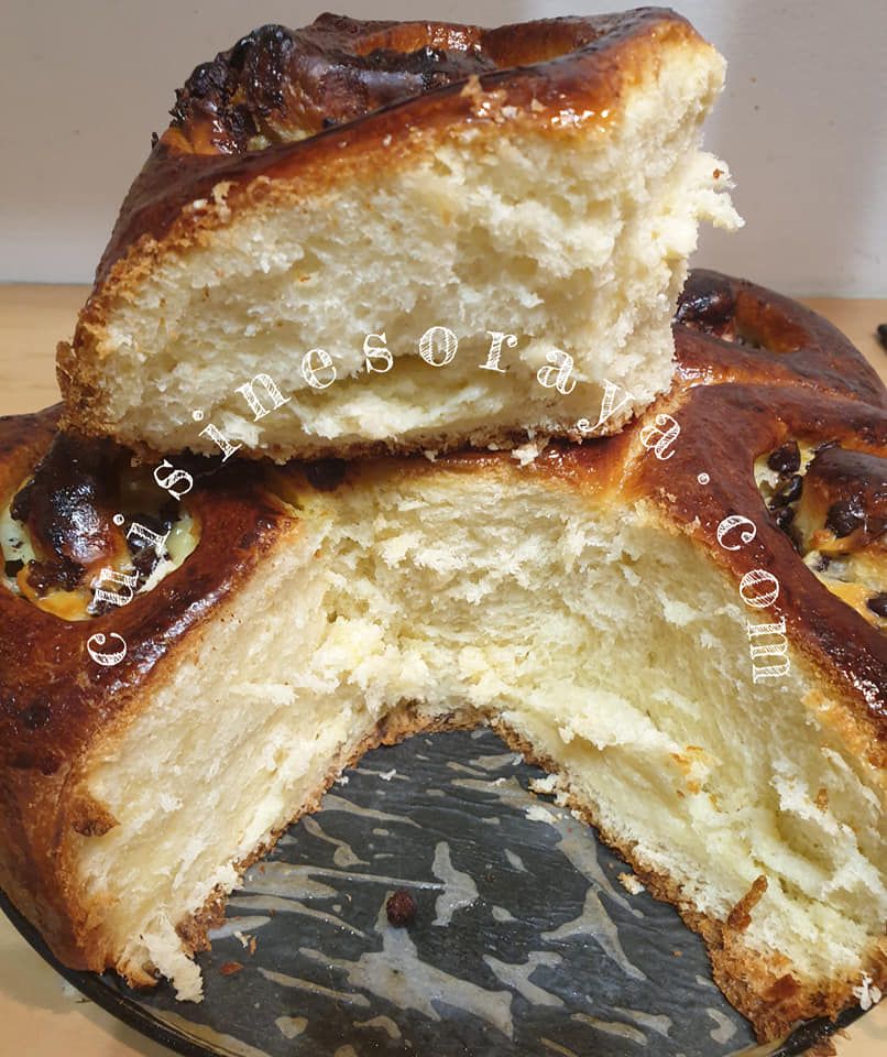 Chinois aux pépites de chocolat et raisins secs